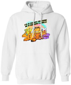 Garfield i’m a friday person in a monday world shirt Shirt Sweatshirt Long Sleeve Hoodie Tank Mug – Tally’s Mojos