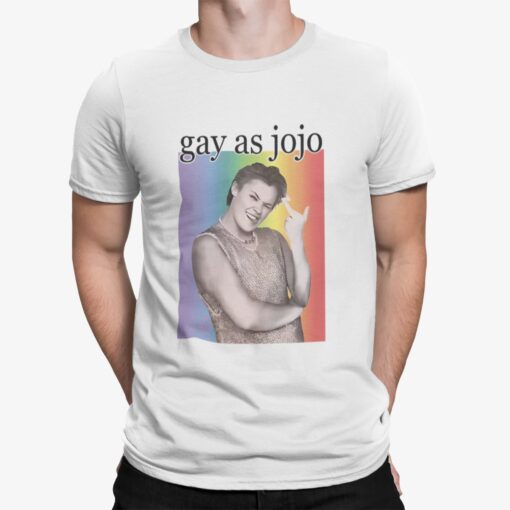 Gay As Jojo Shirt Shirt Sweatshirt Long Sleeve Hoodie Tank Mug – Tally’s Mojos