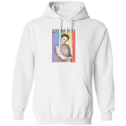 Gay As Jojo Shirt Shirt Sweatshirt Long Sleeve Hoodie Tank Mug – Tally’s Mojos