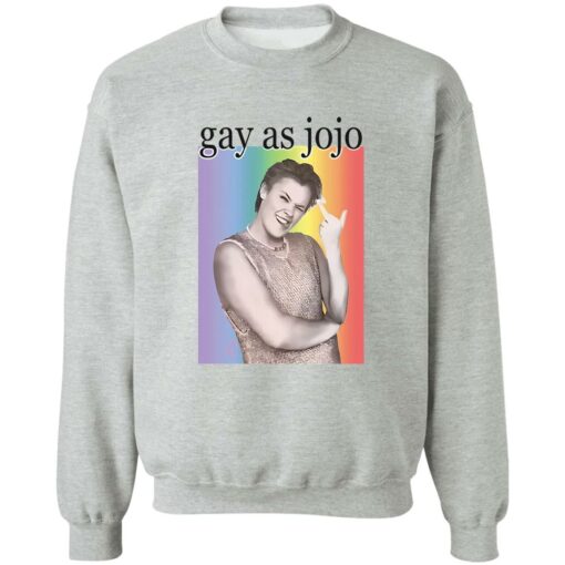 Gay As Jojo Shirt Shirt Sweatshirt Long Sleeve Hoodie Tank Mug – Tally’s Mojos