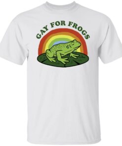 Gay for frogs shirt Shirt Sweatshirt Long Sleeve Hoodie Tank Mug – Tally’s Mojos