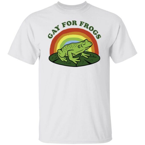 Gay for frogs shirt Shirt Sweatshirt Long Sleeve Hoodie Tank Mug – Tally’s Mojos