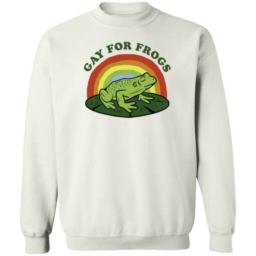 Gay for frogs shirt Shirt Sweatshirt Long Sleeve Hoodie Tank Mug – Tally’s Mojos