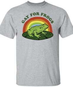Gay for frogs shirt Shirt Sweatshirt Long Sleeve Hoodie Tank Mug Tallys Mojos 5
