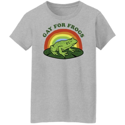 Gay for frogs shirt Shirt Sweatshirt Long Sleeve Hoodie Tank Mug – Tally’s Mojos