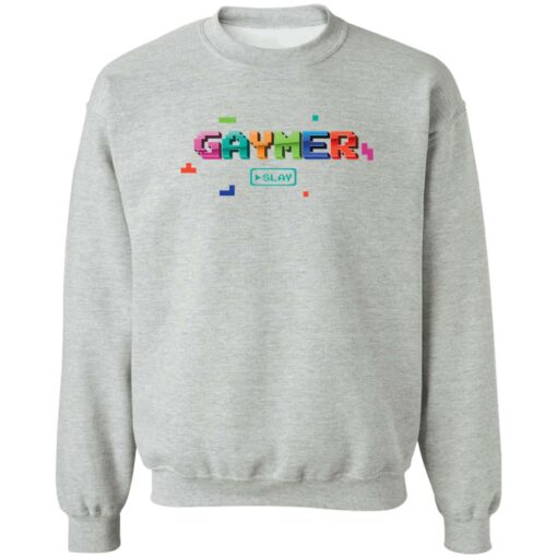 Gaymer slay shirt Shirt Sweatshirt Long Sleeve Hoodie Tank Mug – Tally’s Mojos