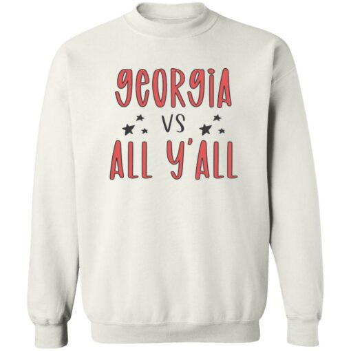 Georgia vs all y’all shirt Shirt Sweatshirt Long Sleeve Hoodie Tank Mug – Tally’s Mojos