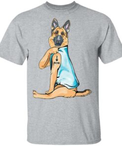 German Shepherd tattoo I love mom shirt Shirt Sweatshirt Long Sleeve Hoodie Tank Mug Tallys Mojos 6