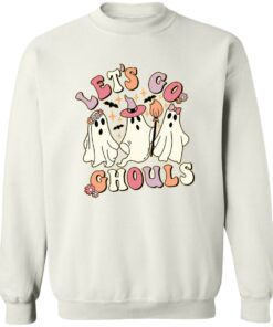Ghost let's go ghouls Halloween shirt Shirt Sweatshirt Long Sleeve Hoodie Tank Mug Tallys Mojos 4