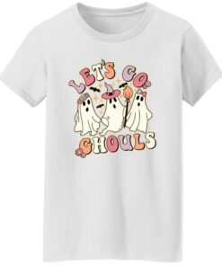 Ghost let's go ghouls Halloween shirt Shirt Sweatshirt Long Sleeve Hoodie Tank Mug Tallys Mojos 6