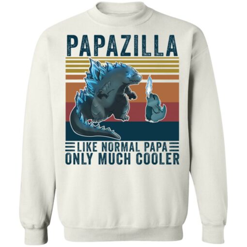 Godzilla Papazilla like normal papa only much cooler shirt Shirt Sweatshirt Long Sleeve Hoodie Tank Mug – Tally’s Mojos