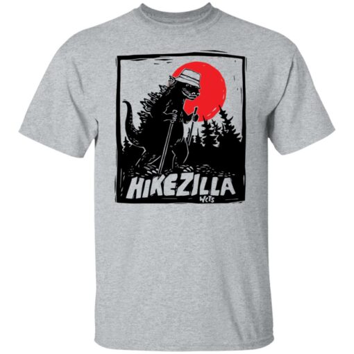 Godzilla hikezilla wcts shirt Shirt Sweatshirt Long Sleeve Hoodie Tank Mug – Tally’s Mojos