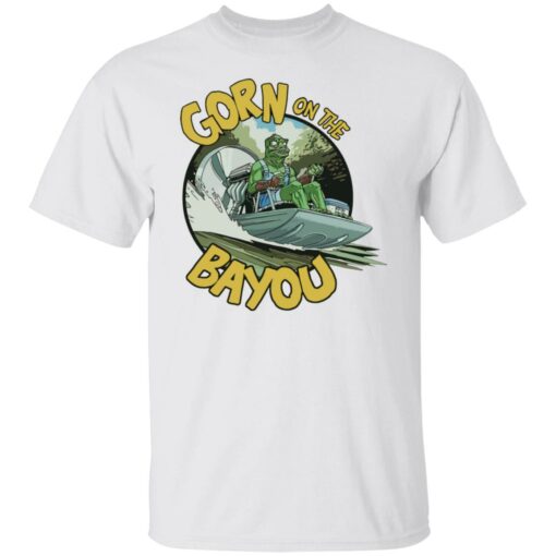 Gorn on the bayou shirt Shirt Sweatshirt Long Sleeve Hoodie Tank Mug – Tally’s Mojos