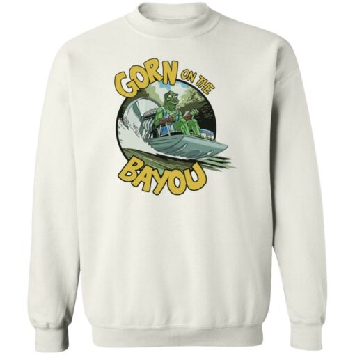 Gorn on the bayou shirt Shirt Sweatshirt Long Sleeve Hoodie Tank Mug – Tally’s Mojos