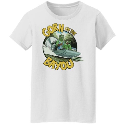 Gorn on the bayou shirt Shirt Sweatshirt Long Sleeve Hoodie Tank Mug – Tally’s Mojos