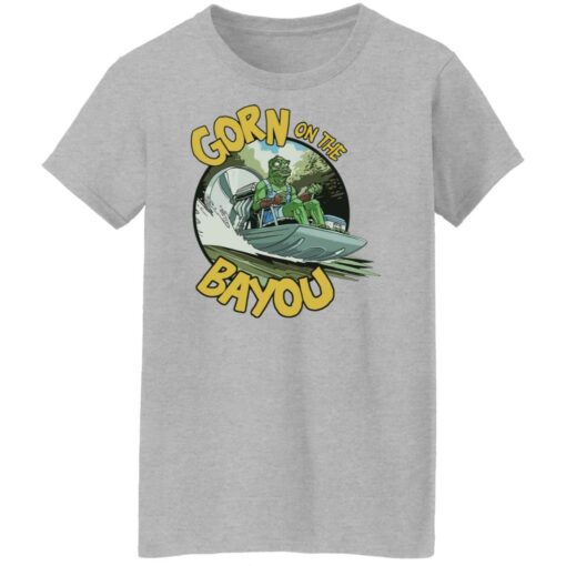 Gorn on the bayou shirt Shirt Sweatshirt Long Sleeve Hoodie Tank Mug – Tally’s Mojos