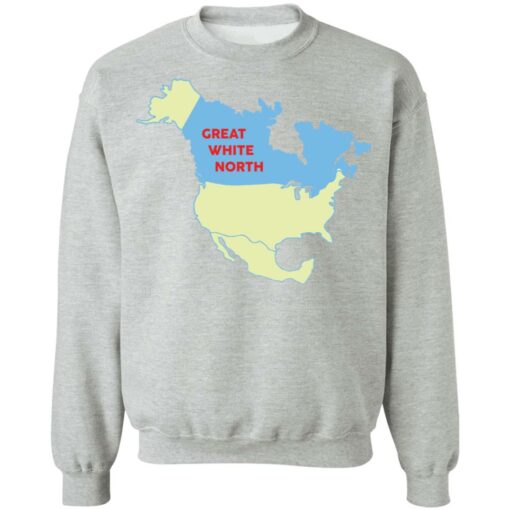 Great white north shirt Shirt Sweatshirt Long Sleeve Hoodie Tank Mug – Tally’s Mojos