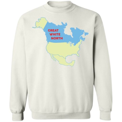 Great white north shirt Shirt Sweatshirt Long Sleeve Hoodie Tank Mug – Tally’s Mojos