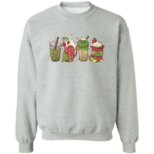 Grinch Coffee sweatshirt Shirt Sweatshirt Long Sleeve Hoodie Tank Mug – Tally’s Mojos