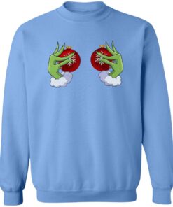 Grinch ornament Boob Christmas sweatshirt Shirt Sweatshirt Long Sleeve Hoodie Tank Mug Tallys Mojos 6