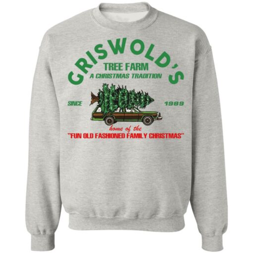 Griswold’s Tree Farm A Christmas Tradition Shirt Shirt Sweatshirt Long Sleeve Hoodie Tank Mug – Tally’s Mojos