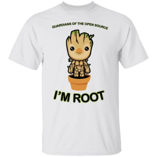 Guardians of the open source i’m root shirt Shirt Sweatshirt Long Sleeve Hoodie Tank Mug – Tally’s Mojos