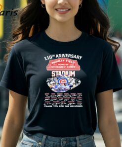 110th Anniversary Weigley Field 1914-2024 Home Of Chicago Cubs MLB Thank You For The Memories T-Shirt