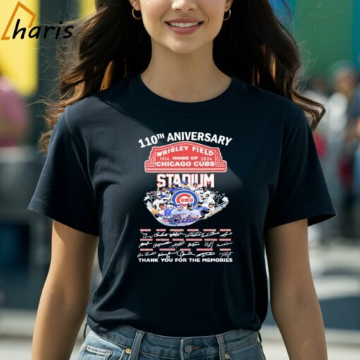 110th Anniversary Weigley Field 1914-2024 Home Of Chicago Cubs MLB Thank You For The Memories T-Shirt