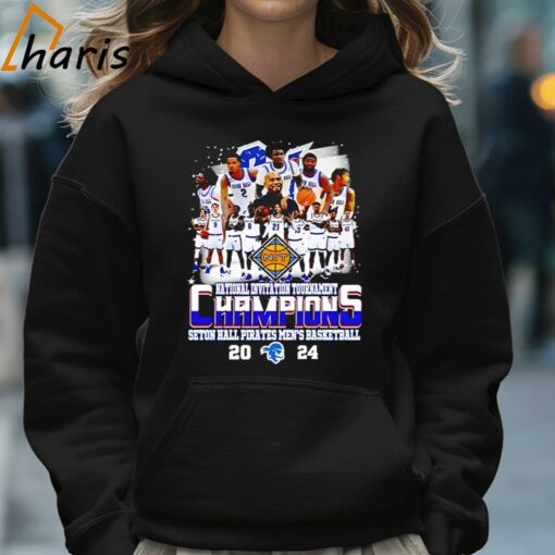 2024 Nit National Invitation Tournament Champions Seton Hall Pirates Men’s Basketball Shirt