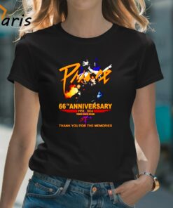 66th Anniversary 1958-2024 Prince Rogers Nelson Thank You For The Memories shirt