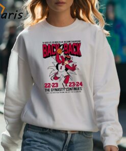 9 Seed Vs 10 Seed Play In Game Champions Back 2 Back 2022 2024 The Dynasty Continues Shirt 3