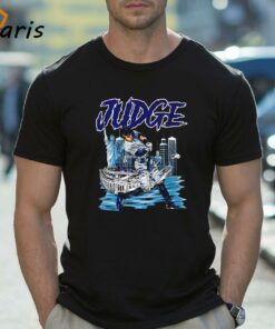 Aaron Judge New York Yankees Baseball Cartoon Shirt