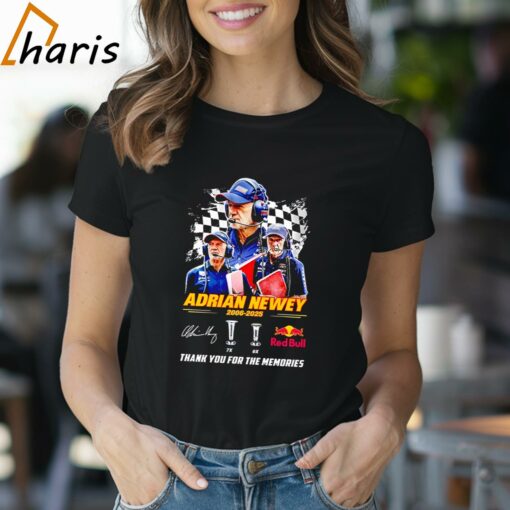 Adrian Newey 2006-2025 Thank You For The Memories T-shirt