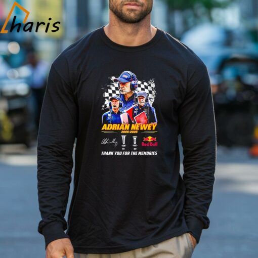 Adrian Newey 2006-2025 Thank You For The Memories T-shirt