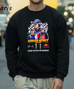 Adrian Newey 2006 2025 Thank You For The Memories T shirt 4