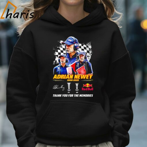 Adrian Newey 2006-2025 Thank You For The Memories T-shirt