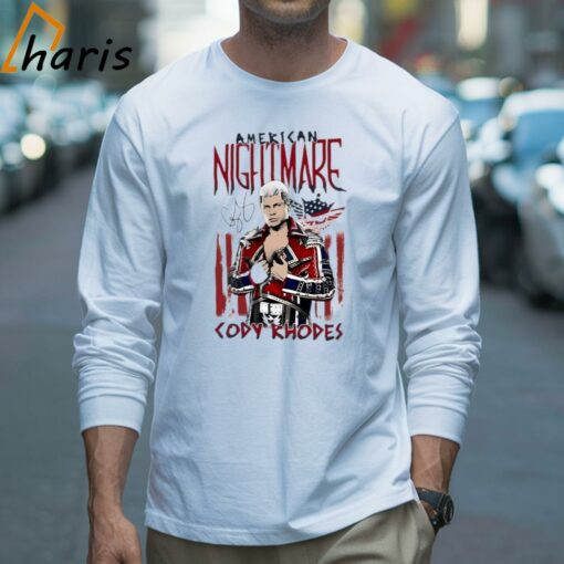 American Nightmare 2024 Signature Ripple Junction White Cody Rhodes Shirt