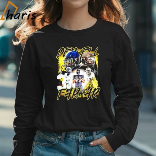 Appalachian State Mountaineers Derrell Farrar Number 33 Football Graphic Shirt