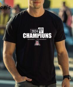 Arizona Wildcats 2024 Pac-12 Baseball Conference Tournament Champions Locker Room T-Shirt