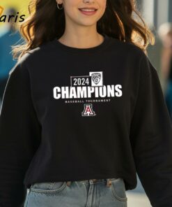 Arizona Wildcats 2024 Pac 12 Baseball Conference Tournament Champions Locker Room T Shirt 3