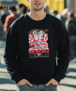 Arsenal 20 Years The 2004 2024 Invincible Thank You For The Memories Signatures T shirt 5