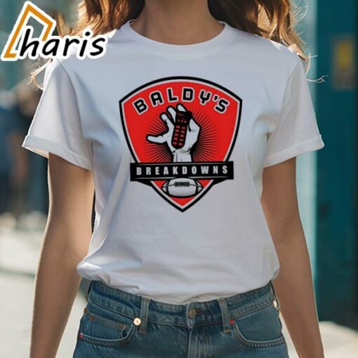 Baldy’s Breakdowns Football Logo Shirt