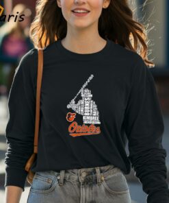 Baltimore Orioles All Names Of Legends Shirt 4