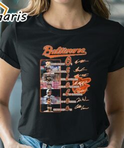 Baltimore Orioles Baseball Team All Stars Line Up 2024 T-Shirt