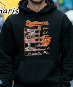 Baltimore Orioles Baseball Team All Stars Line Up 2024 T Shirt 5