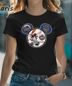 Baseball NY Mets Mickey Mouse Shirt MLB Baseball Gift