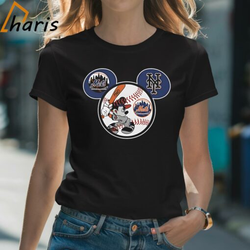 Baseball NY Mets Mickey Mouse Shirt MLB Baseball Gift