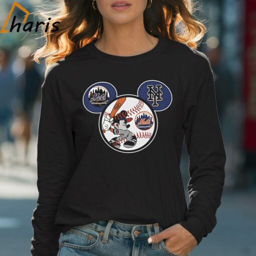 Baseball NY Mets Mickey Mouse Shirt MLB Baseball Gift