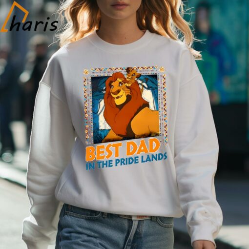 Best Dad In Pride Lands Shirt, Lion King Dad Shirt