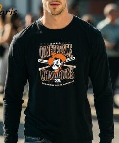 Big 12 2024 Conference Baseball Champions Oklahoma State Cowboys Shirt 4